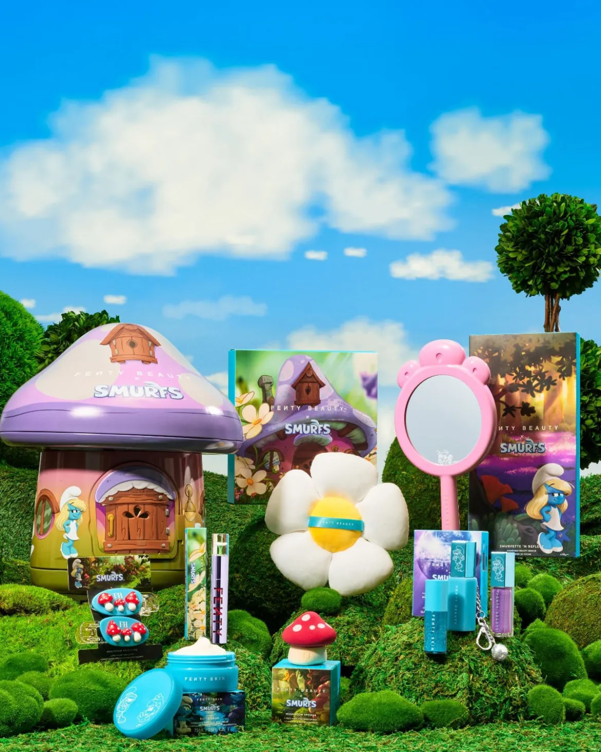 Smurfette n' Reflect Handheld Beauty Mirror